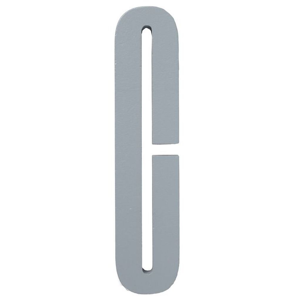 Design Letters Træbogstaver - C - Grå