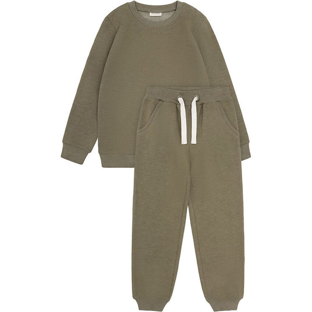 Minymo Sweatsæt - Vetiver