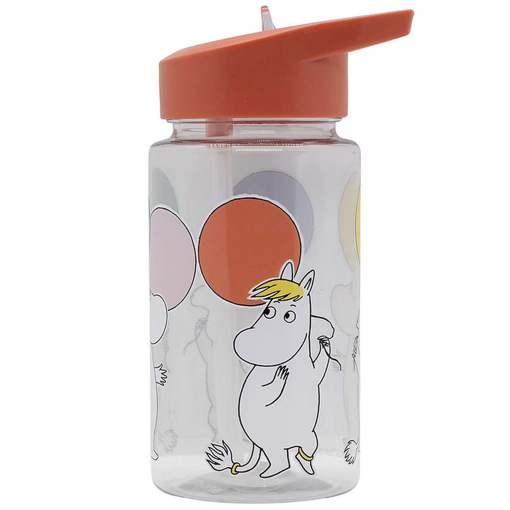 Rätt Start Drikkedunk - Mumi - 550 ml - Rød