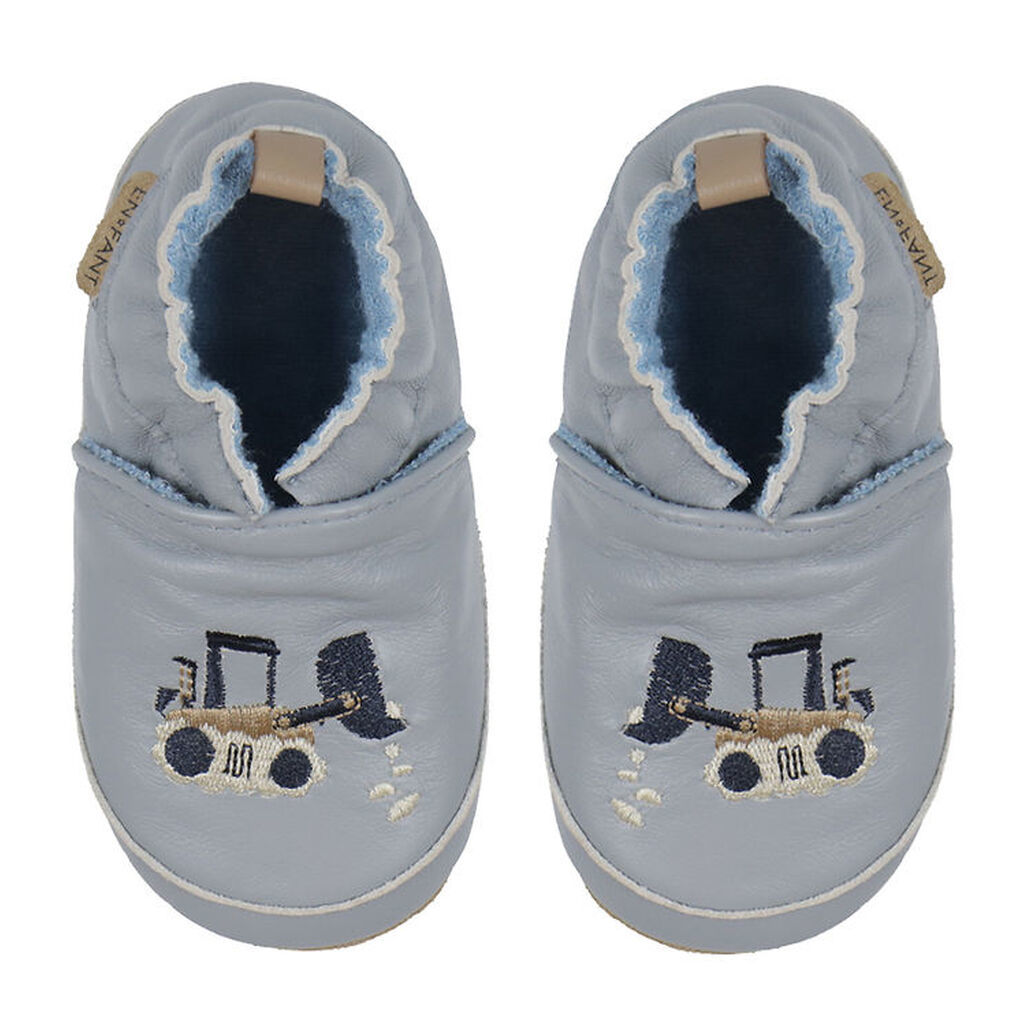 En Fant Skindfutter - Applique - Tradewinds m. Gravemaskine