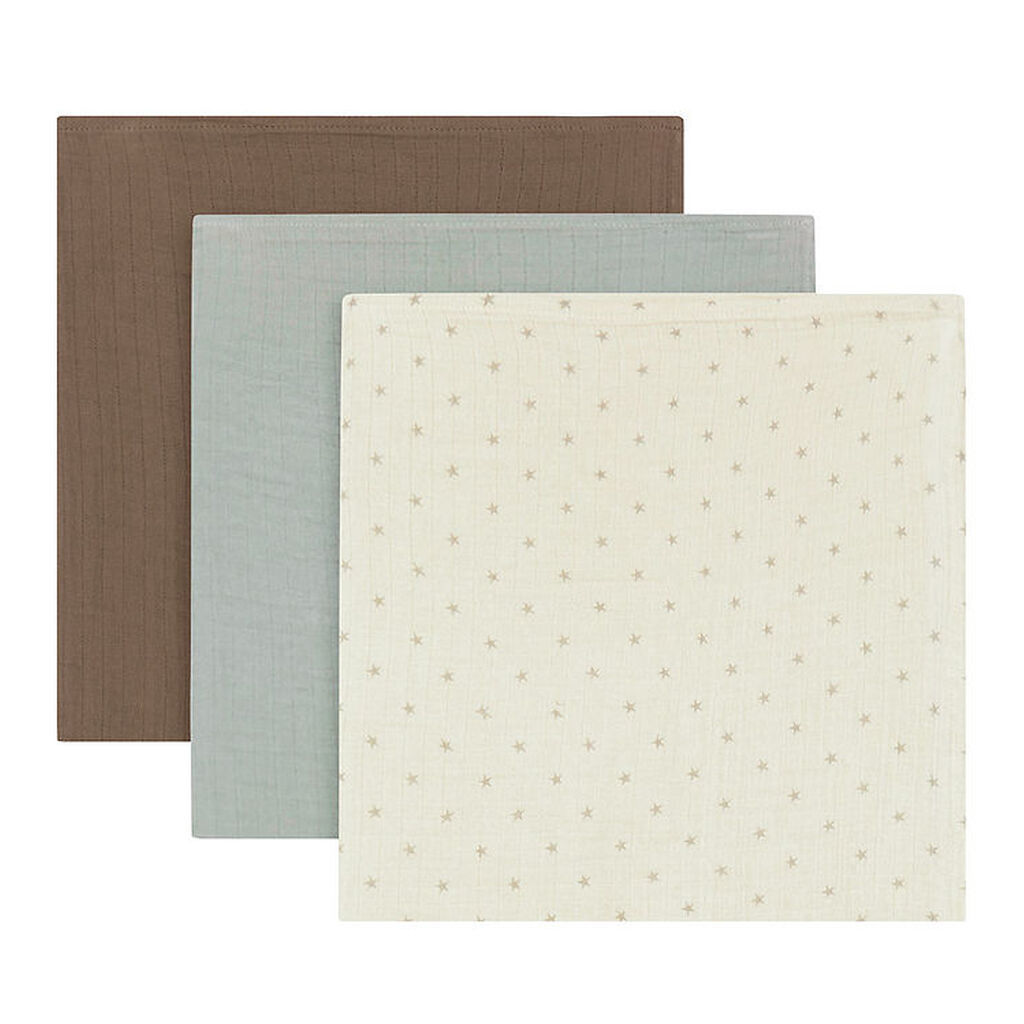 Lil Atelier Stofbleer - 3-pak - NbnFergie - Turtledove/Pigeon/Se