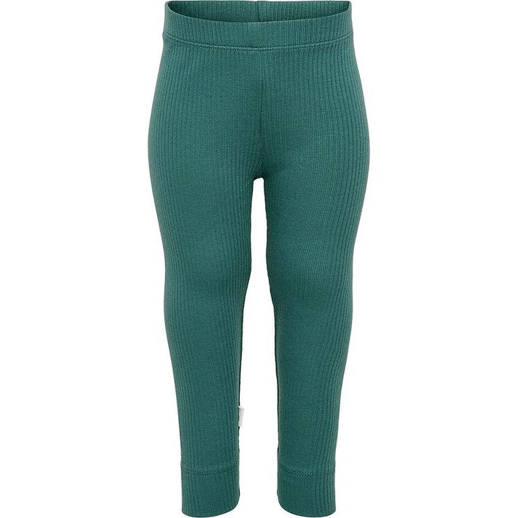 Hummel Leggings - hmlRene Tights - Rib - Sea Pine