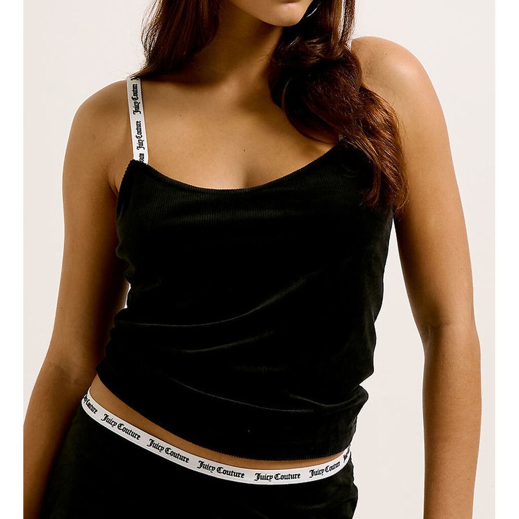 Juicy Couture Top - Fløjl - Elina - Sort