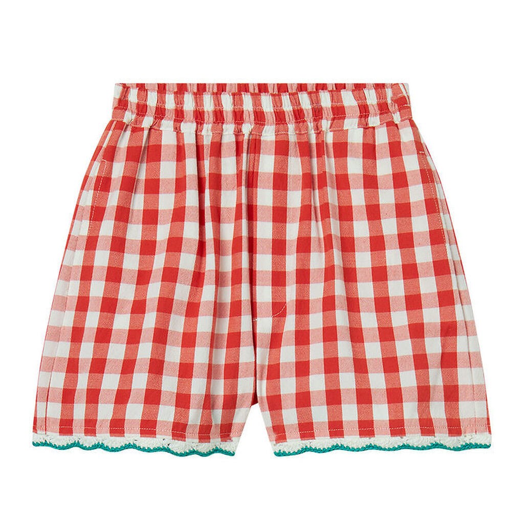 Stella McCartney Kids Shorts - Rosso/Hvidternet