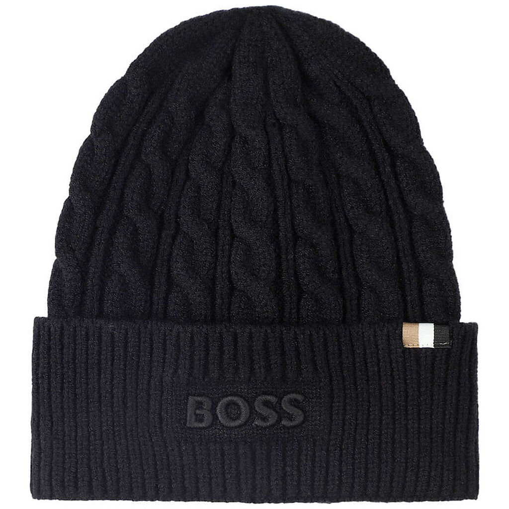 BOSS Hue - Strik - Sort