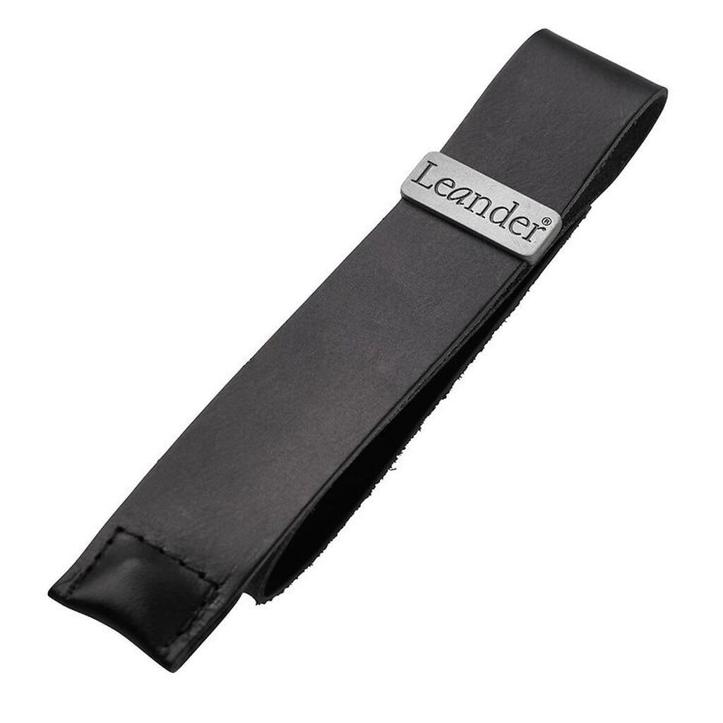 Leander Classic Læderstrop til Bøjle - Sort