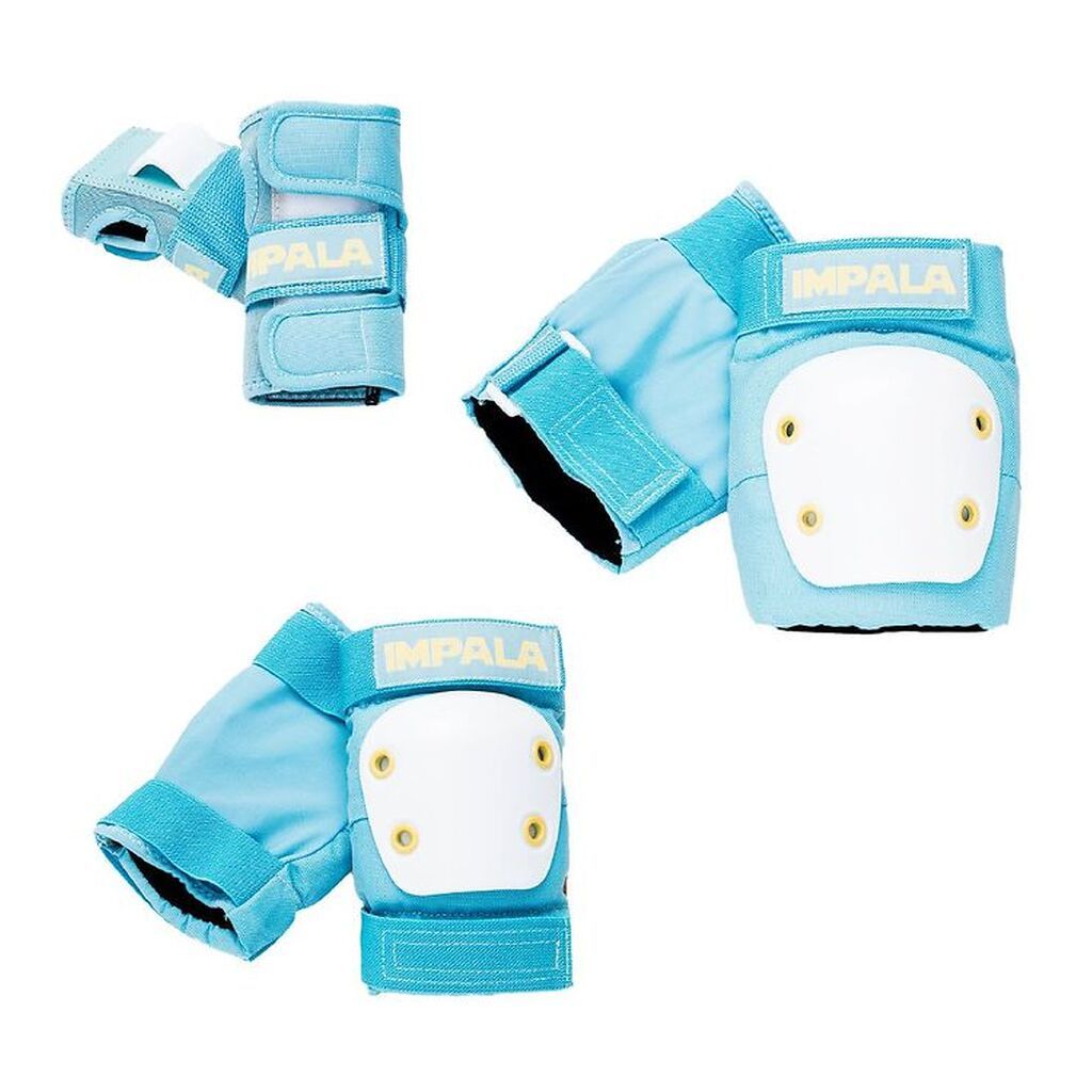 Impala Beskyttelsessæt - Adult - Sky Blue/Yellow