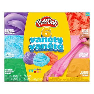 Play-Doh Slim - Multi Variety Box 6 Pack