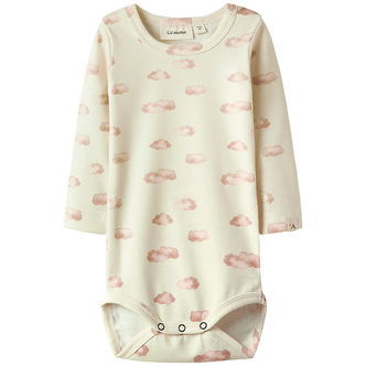 Lil Atelier Body l/æ - NbnLayo - Noos - Turtledove/PINK CLOUD