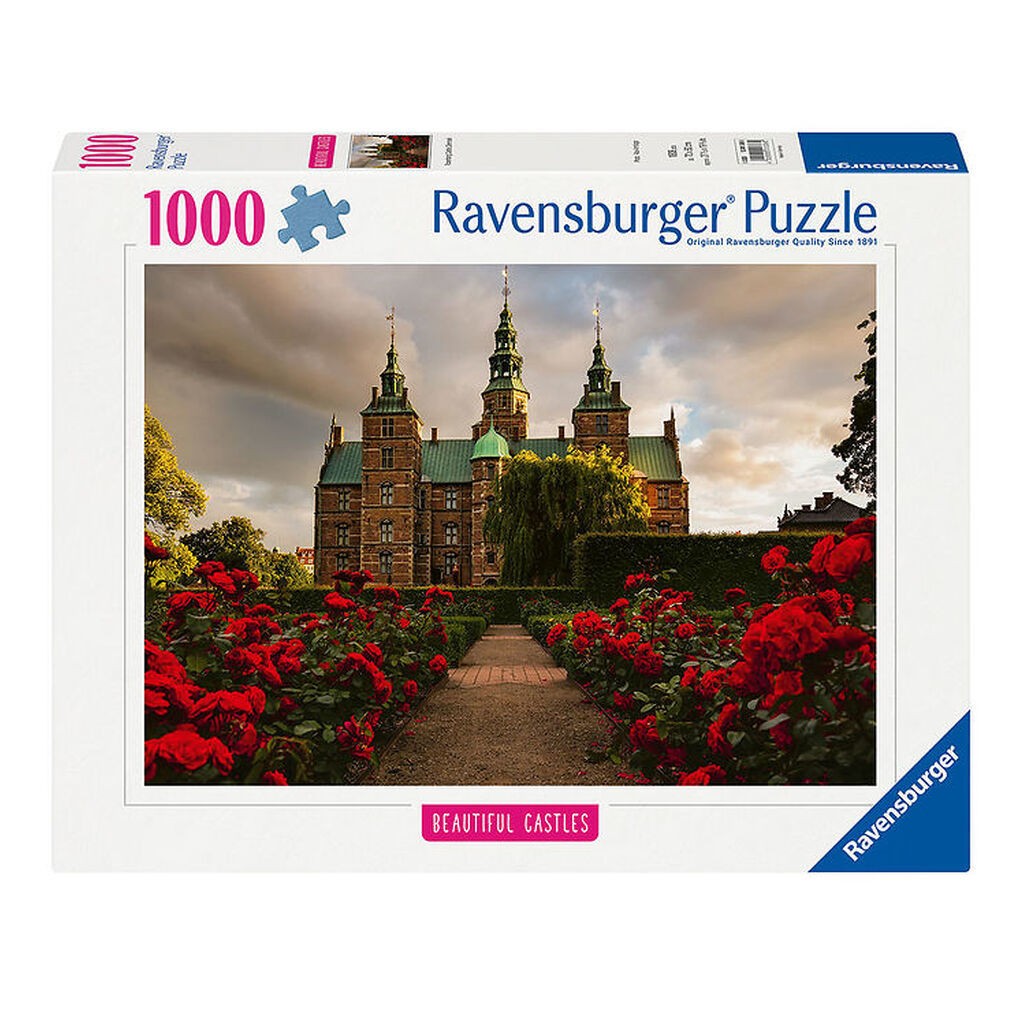 Ravensburger Puslespil - 1000 Brikker - Rosenborg Castel