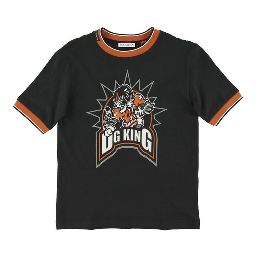 Dolce & Gabbana T-shirt - Sort m. Tiger