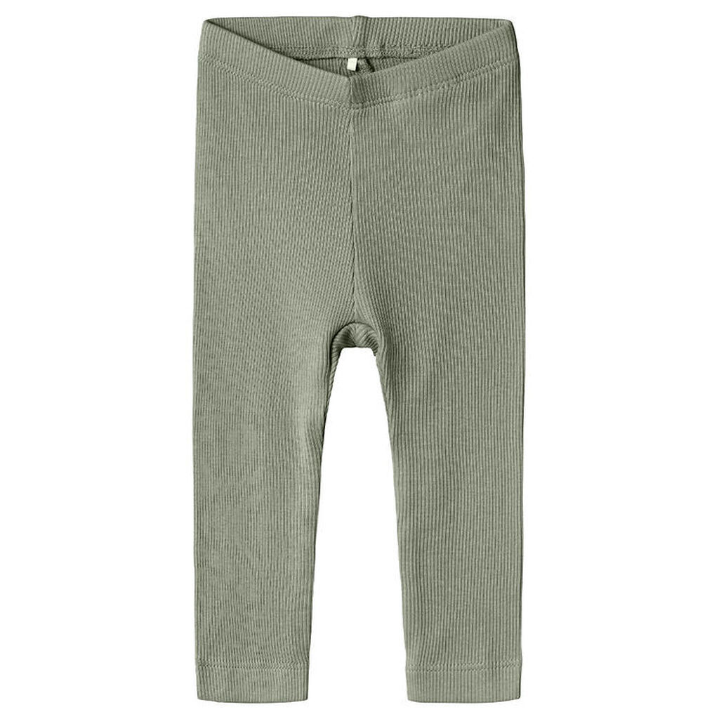 Name It Leggings - Rib - NbnKab - Shadow