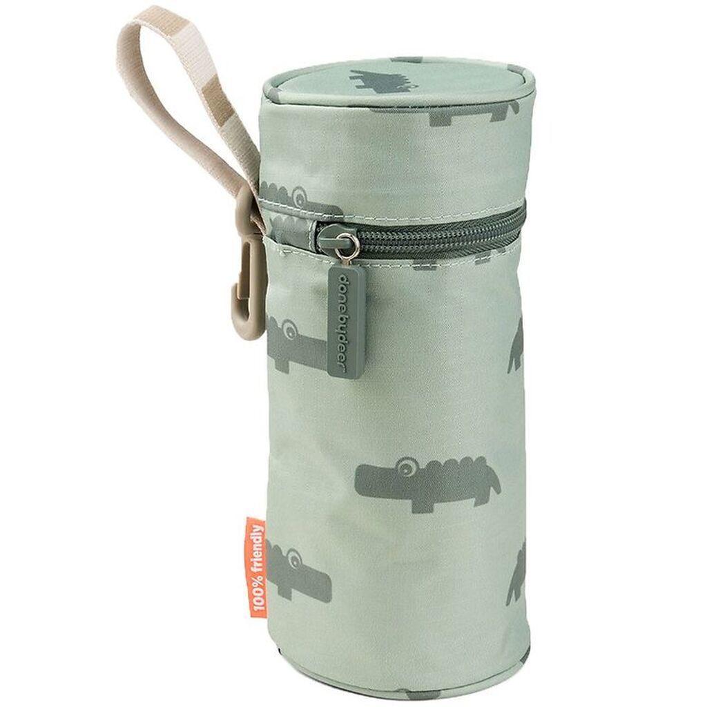 Done By Deer Flaskeholder - Isoleret - Croco Green