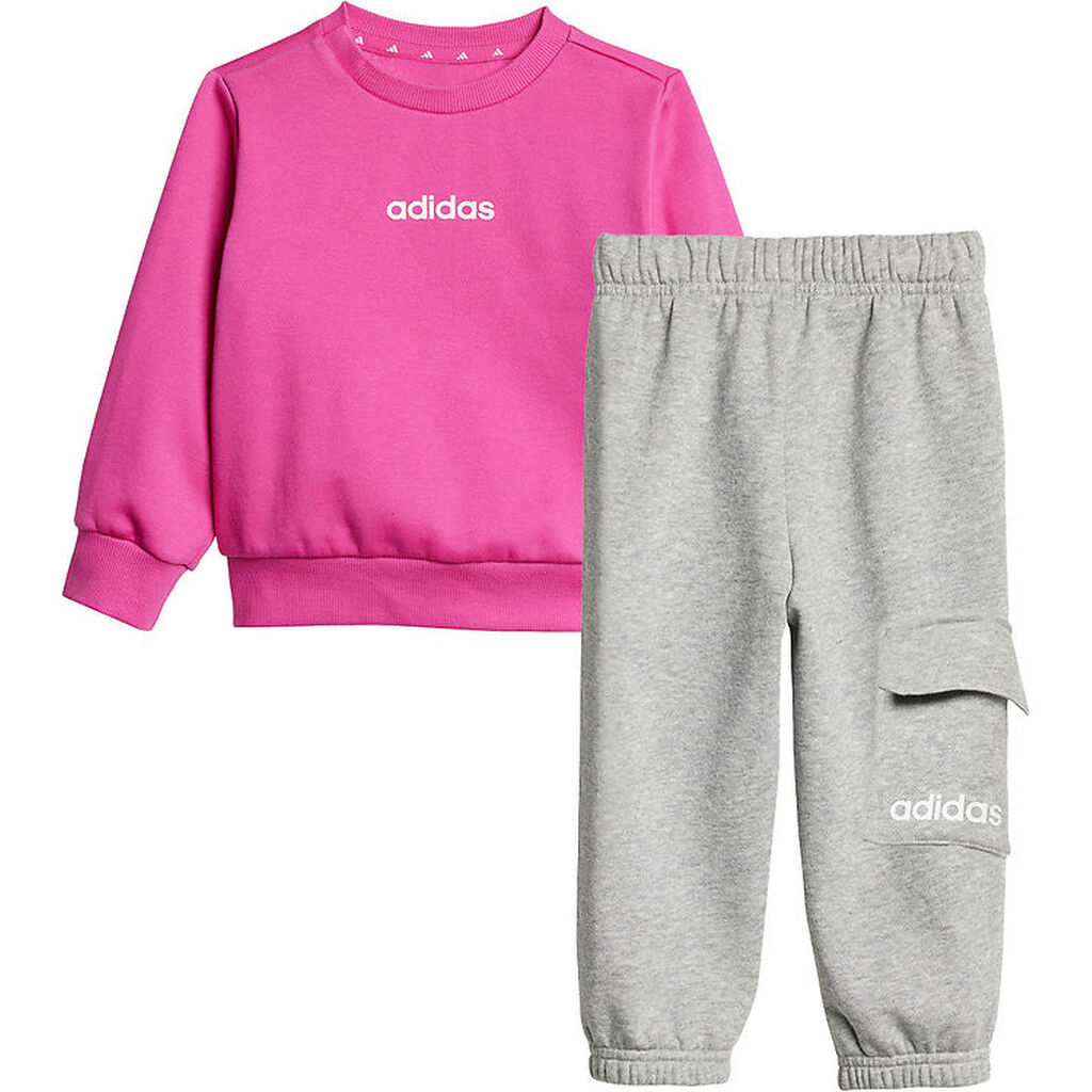 adidas Performance Sweatsæt - I Lin FL Jog - Selufu/White