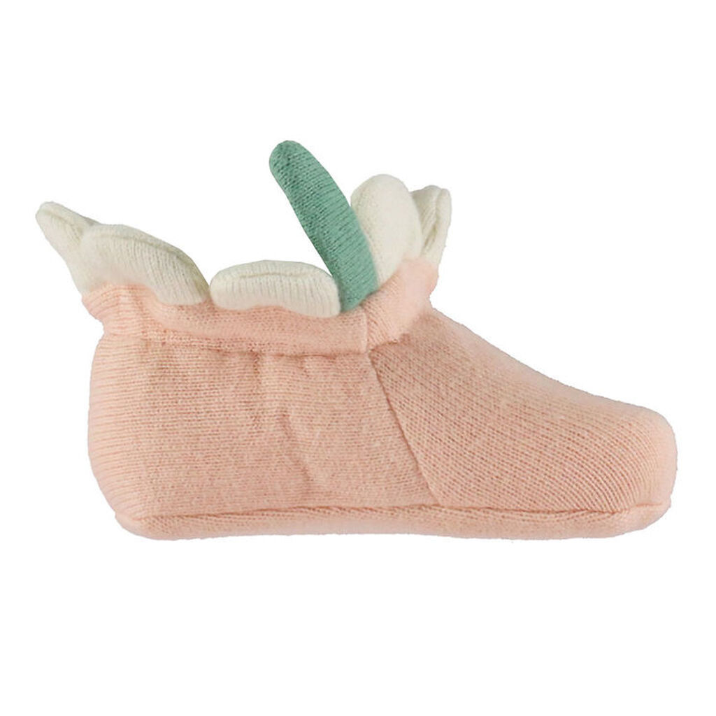 Meri Meri Futter - Peach Daisy Baby Booties