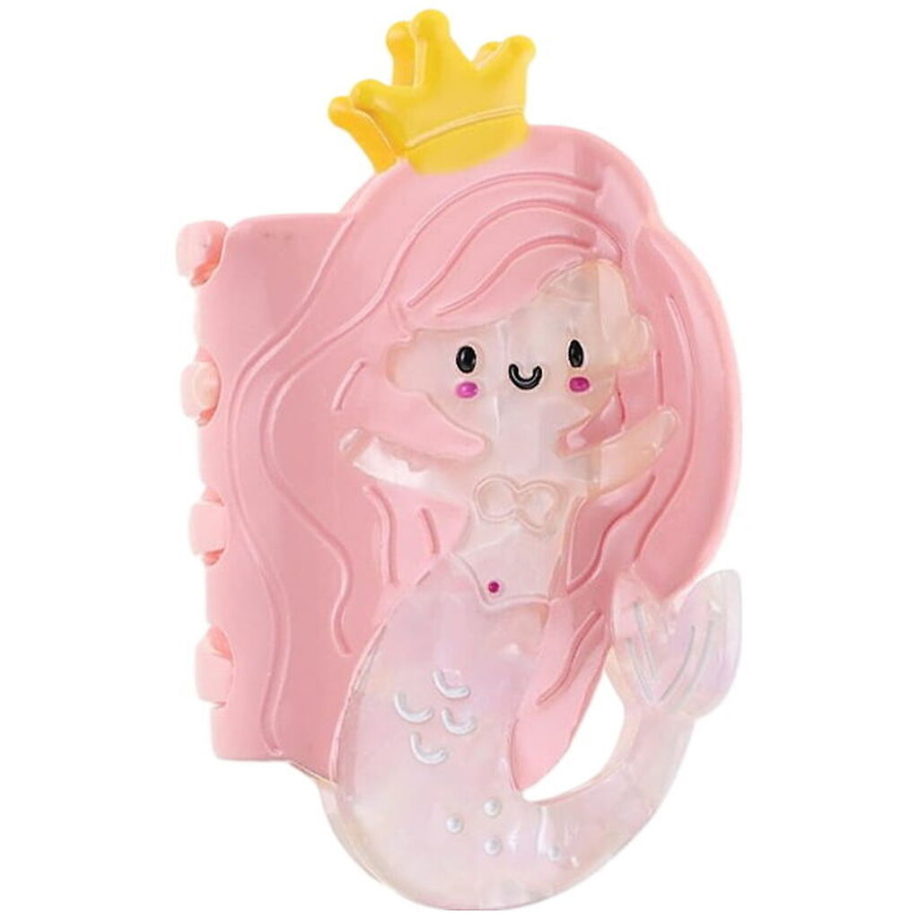 By Stær Hårklemme - Havfrue - Lyserød