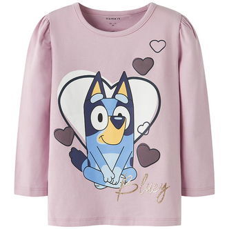 Name it Bluse - NmfNema - Bluey - Keepsake Lilac