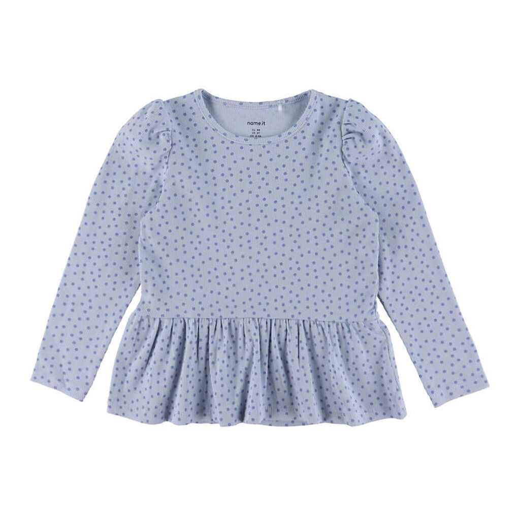 Name It Bluse - NmfTenna - Xenon Blue