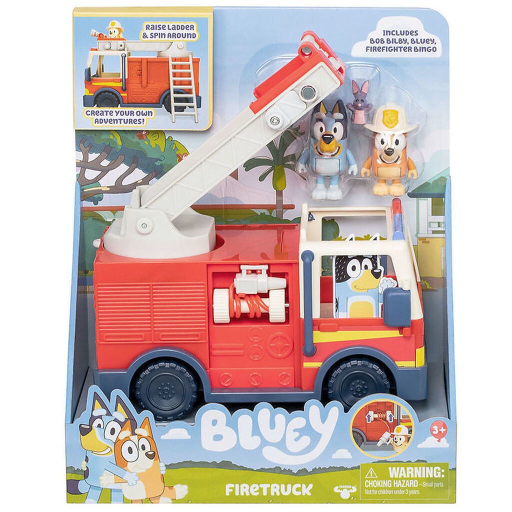 Bluey Legesæt - Brandbil