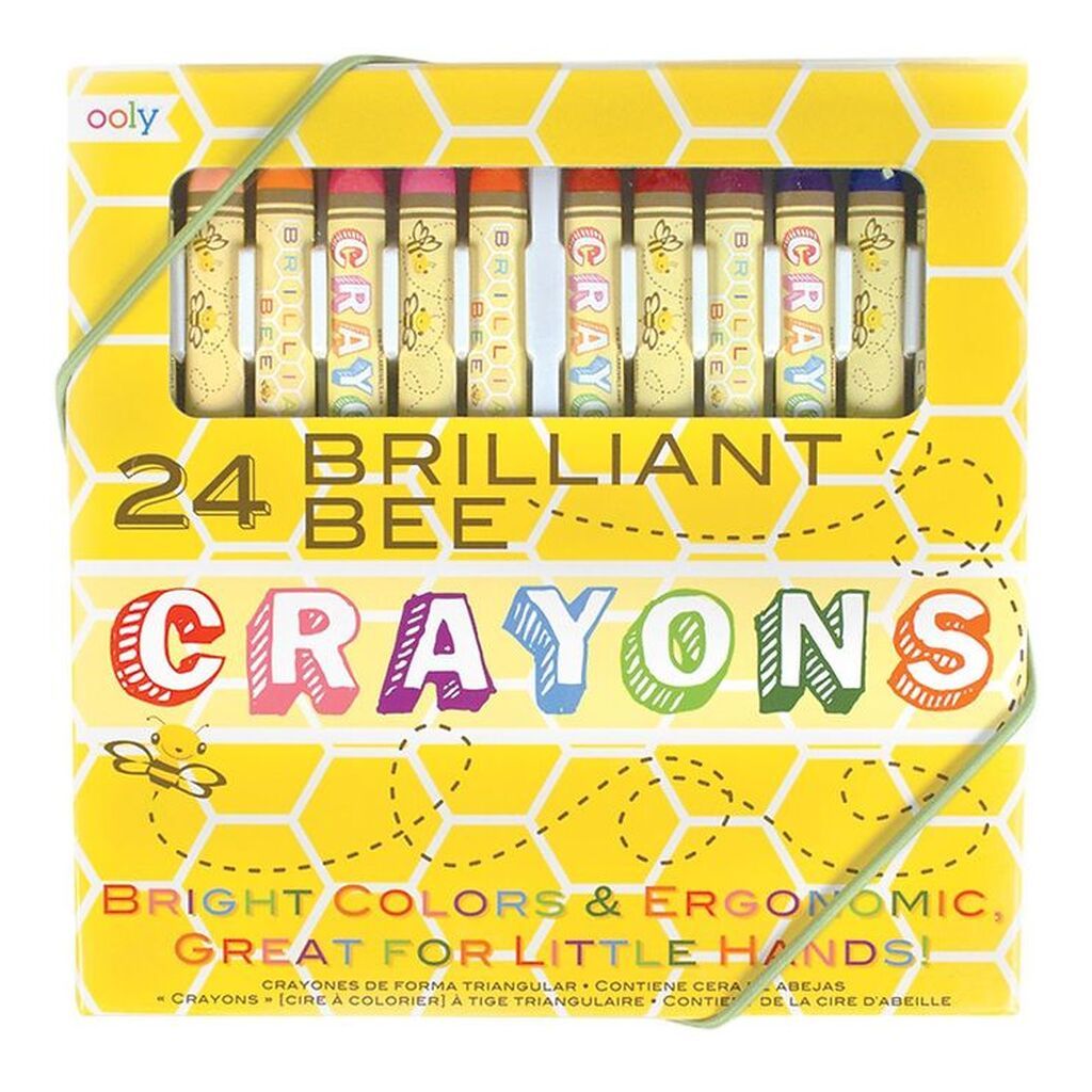 Ooly Farvekridt - Brilliant Bee - 24 stk