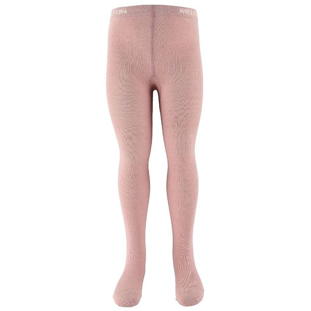 Melton Strømpebukser - Pudderrosa