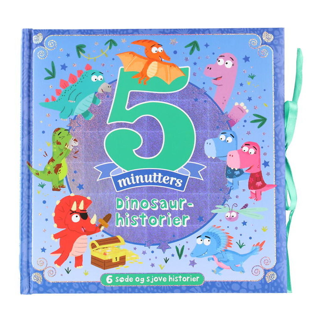 Forlaget Bolden Bog - 5 Minutters Dinosaur-Historier - DA
