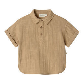 Lil Atelier Skjortebluse k/æ - Musselin - Loose - NmmDawson - Ta