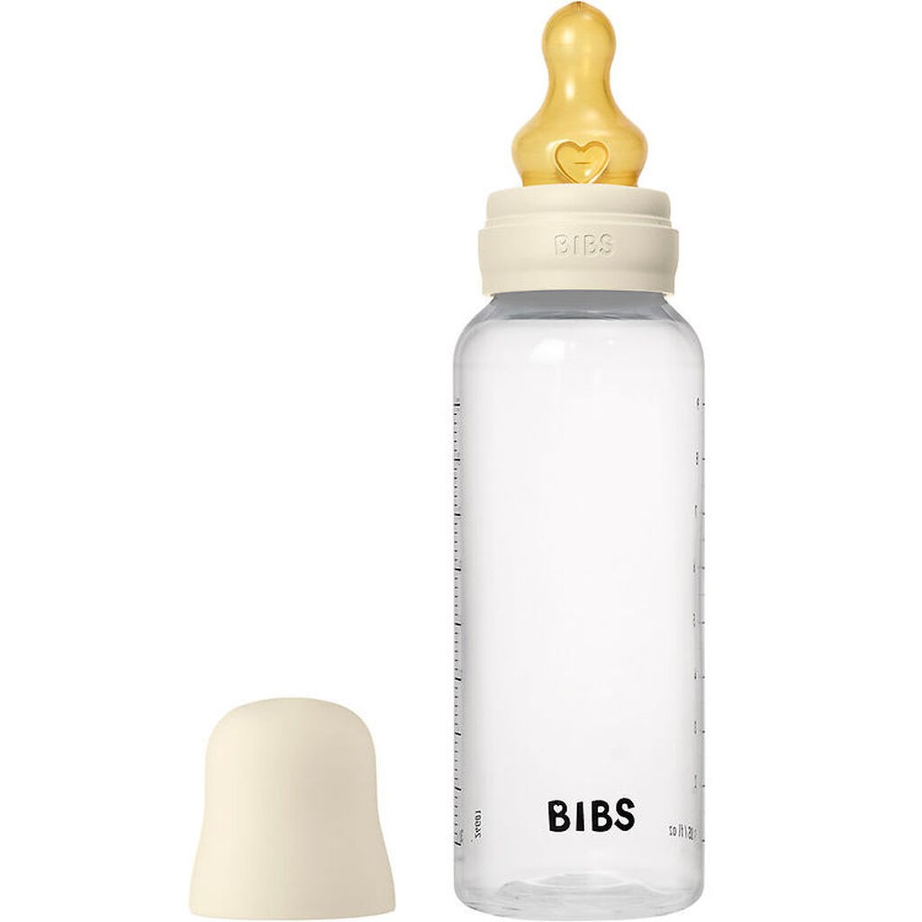 Bibs Sutteflaske - 270 ml - PP/Naturgummi - Ivory
