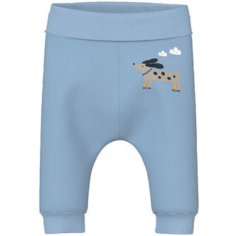 Name It Sweatpants - NbmVonne - Cerulean/Dog on wheels