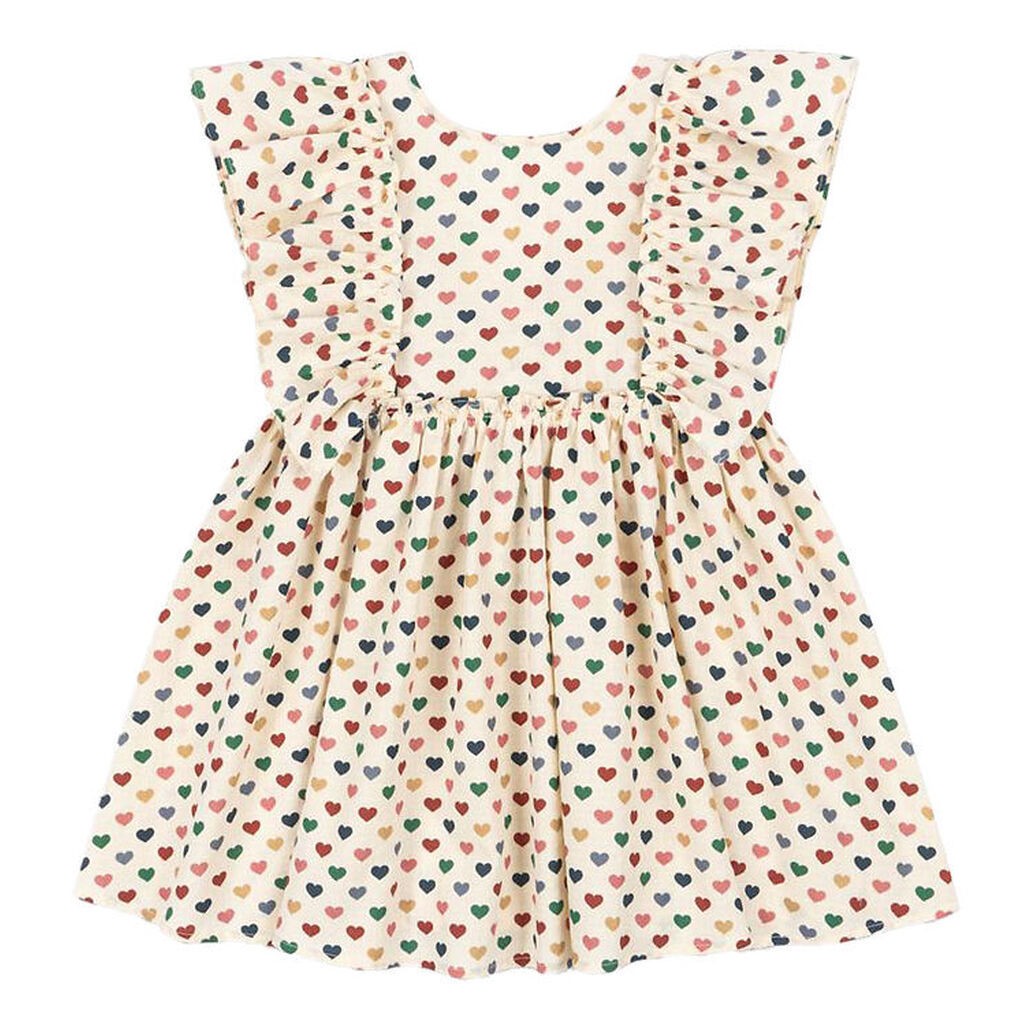 Konges Sløjd Kjole - Evia Bow - Coeur Color