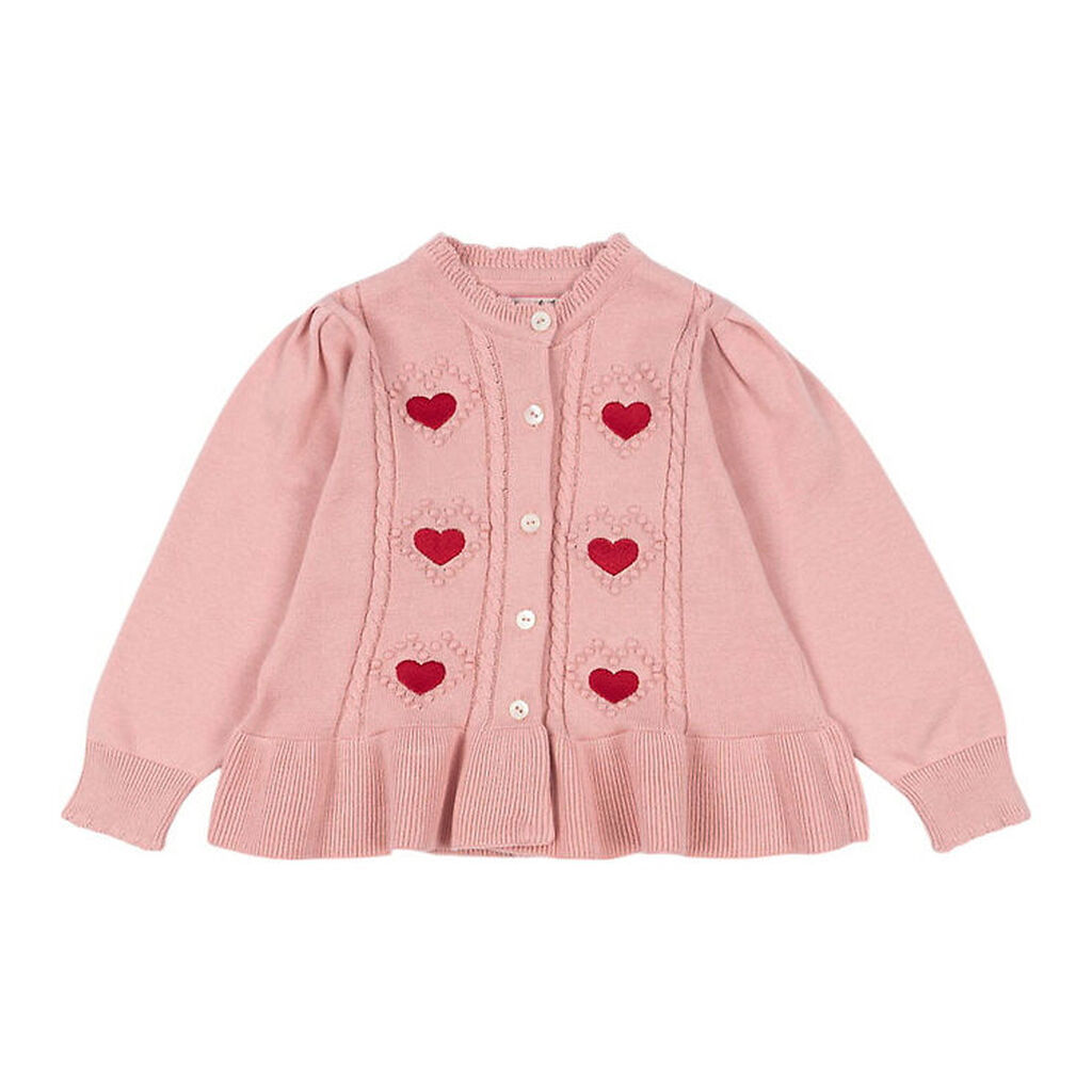 Konges Sløjd Cardigan - Strik - Soleil - Silver Pink