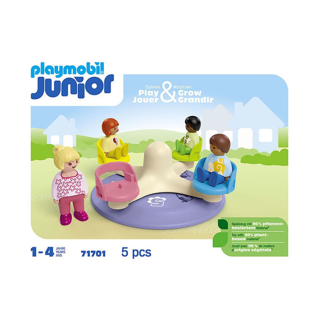 Playmobil Junior - Talkarrusel - 71701 - 5 Dele