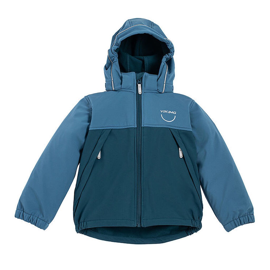 Viking Softshelljakke m. Fleece - Play - Denim