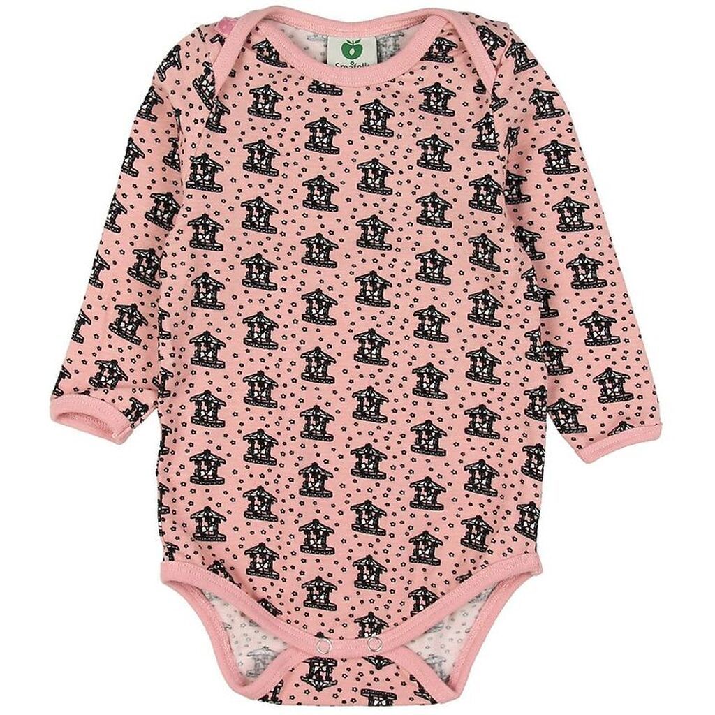 Småfolk Body l/æ - Silver Pink m. Kenzie's Carousel