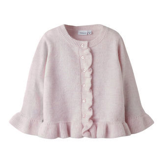 Name It Cardigan - Strik - NmfSupia - Keepsake Lilac