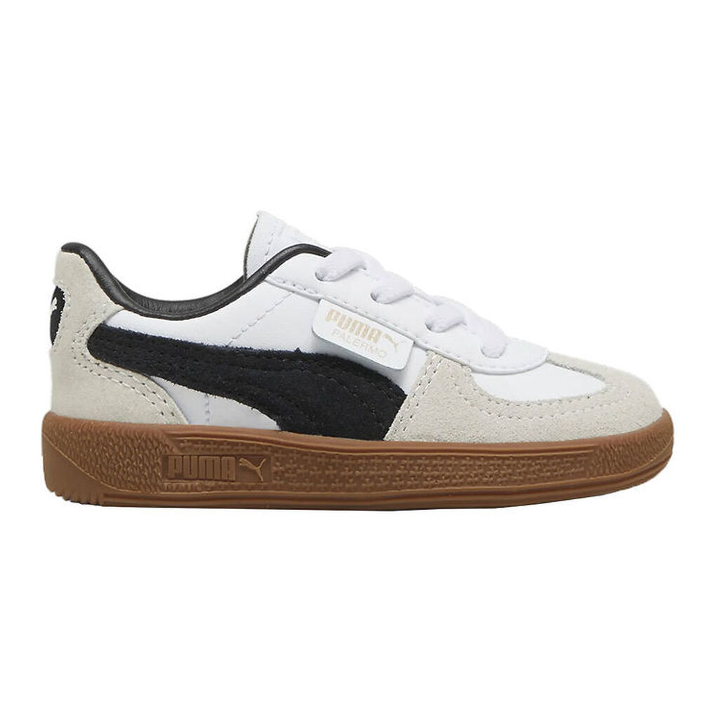 Puma Sko - Palermo Lth AC Inf - Hvid/Vapor Gray