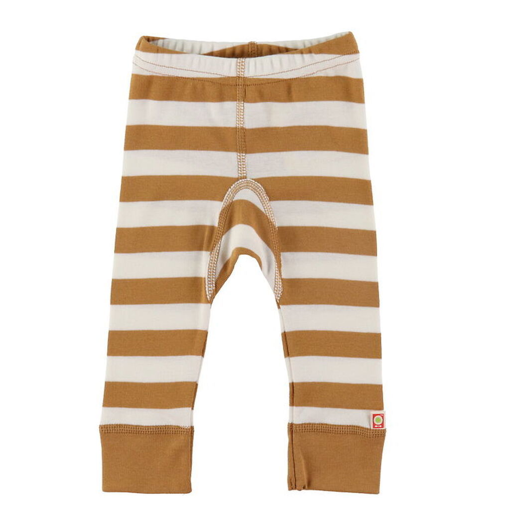 Katvig Leggings - Brun/Hvid Stribet