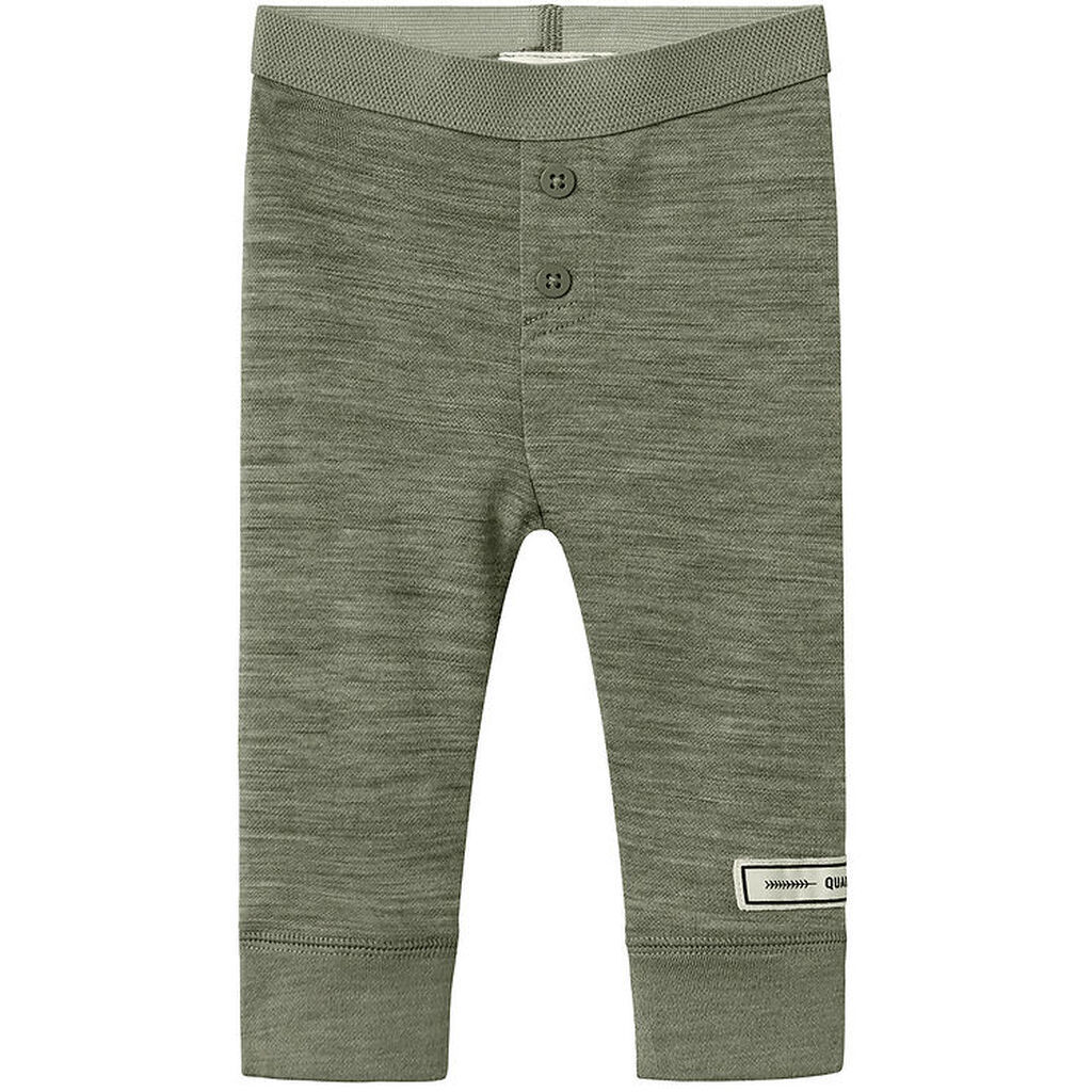Name It Leggings - Uld/Viskose - NbmWyla - Dried Sage