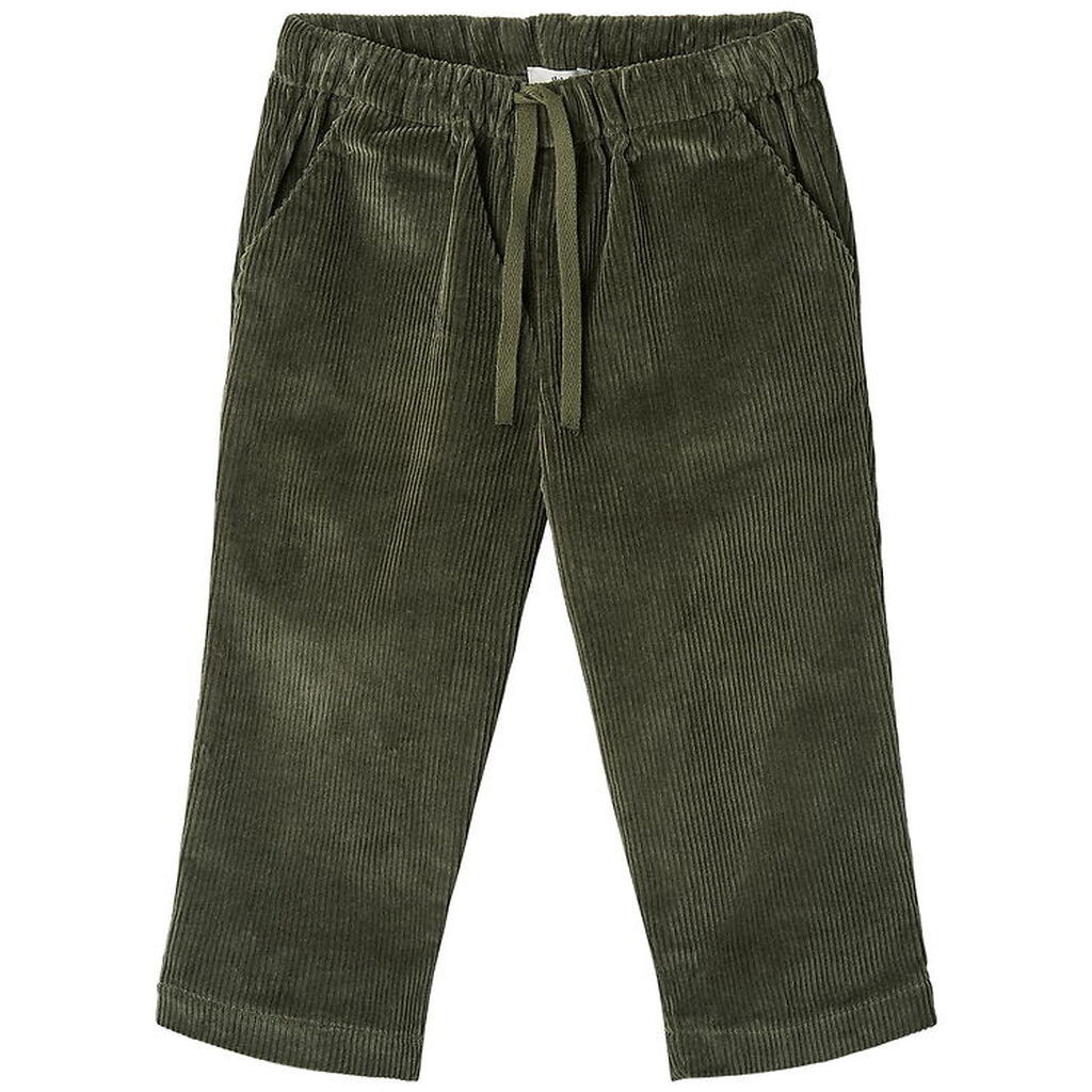 Copenhagen Colors Fløjlsbukser - Mørkegrøn