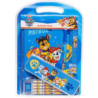Paw Patrol Skrivesæt m. Farveblyanter & Notesbog