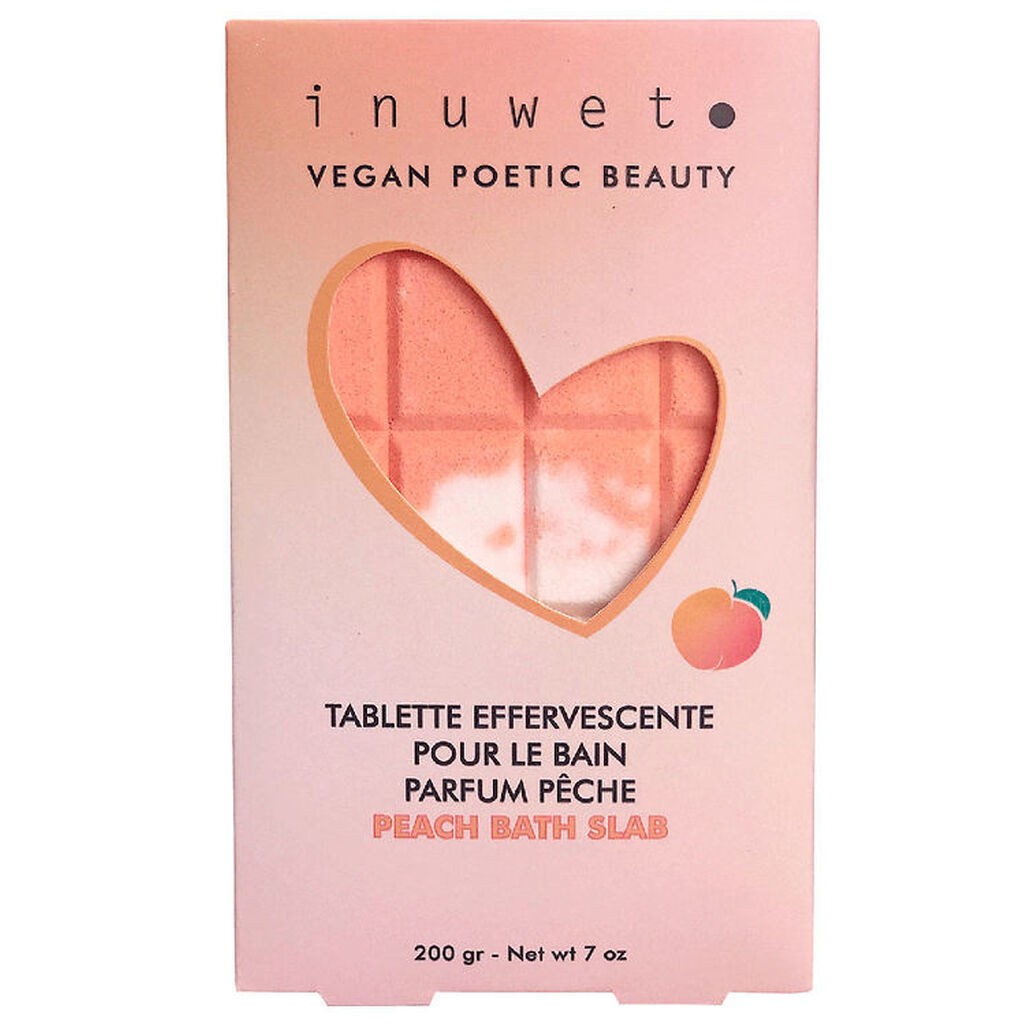Inuwet Bath Tablet Fizz - 200g - Peach