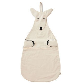 Ferm Living Vægophæng - Kangaroo - 78x42 cm - Undyed