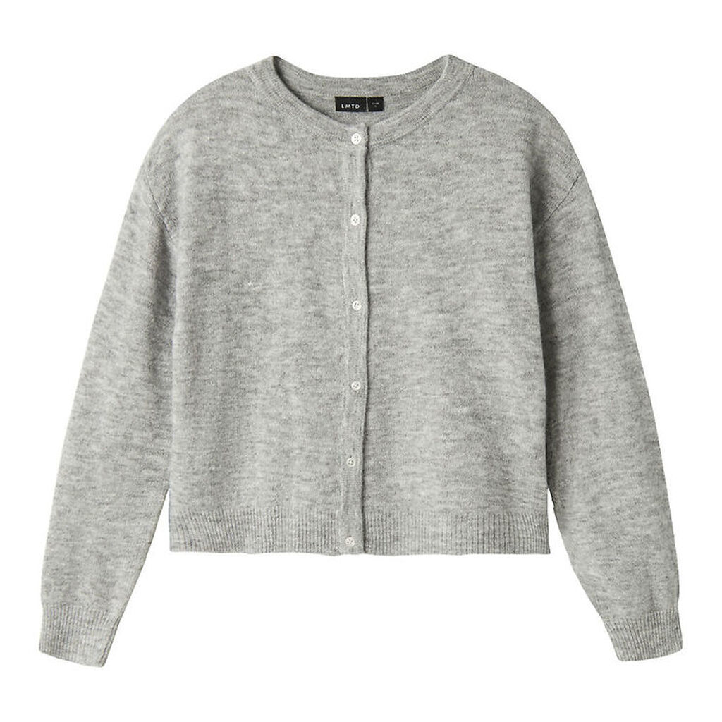 LMTD Cardigan - Strik - Noos - NlfLodet - Light Grey Melange/14-