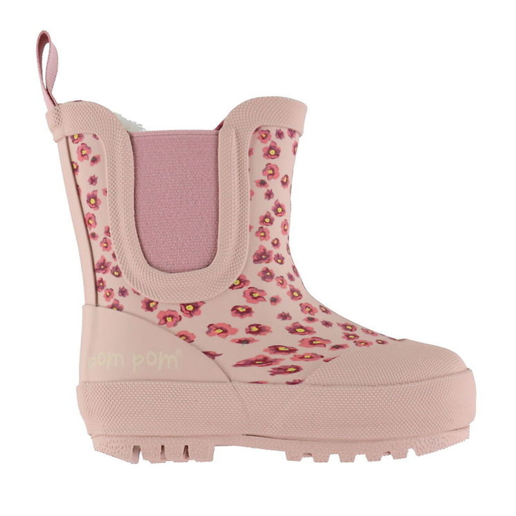 Pom Pom Gummistøvler m. For - Ankel - Autumn Anemone Mini