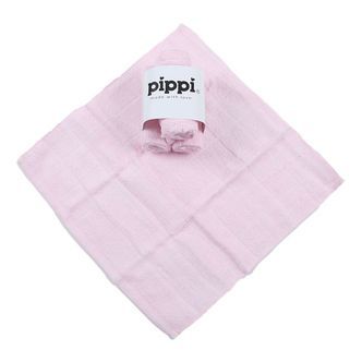 Pippi Vaskeklude - 4-pak - Lyserød