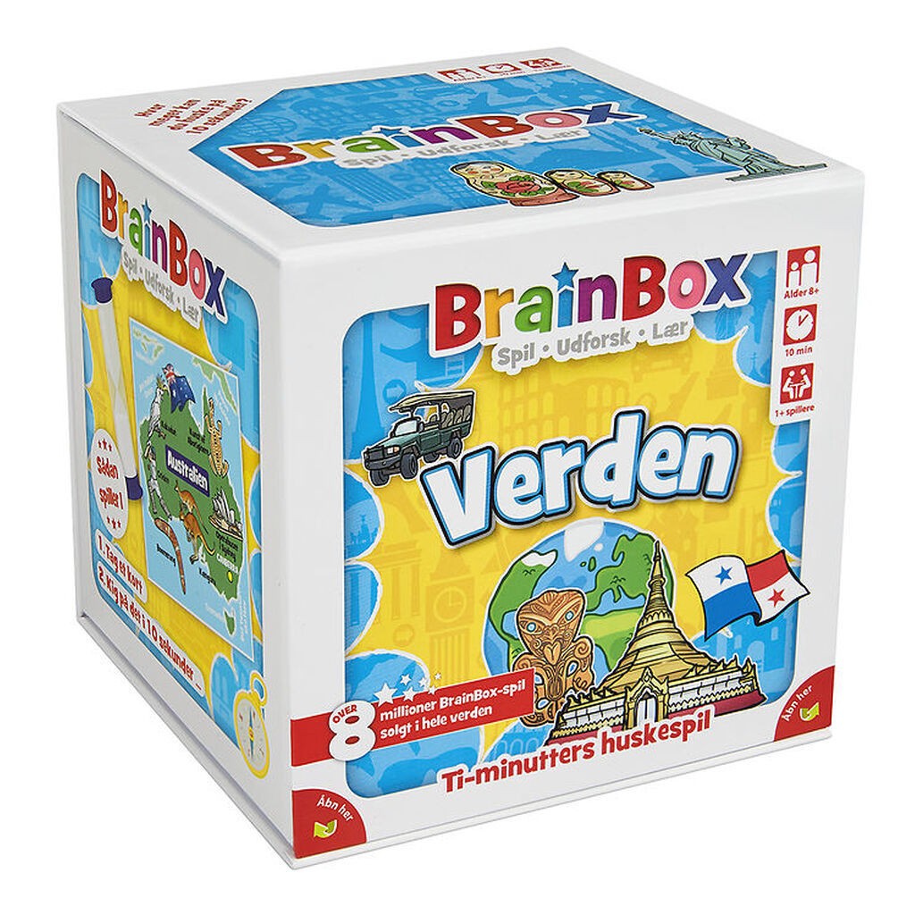 Asmodee - Brainbox Huskespil - Verden