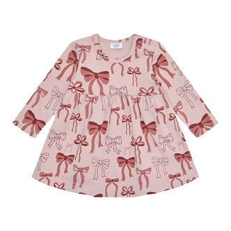 Hust and Claire Kjole - HCKis Bows - Adobe Rose