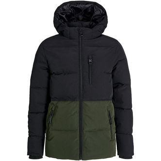 Jack & Jones Dynejakke - JjEowen - Rosin/Black Blocking