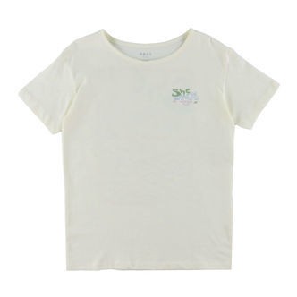 Roxy T-shirt - Day And Night Vintage - Egret m. Print