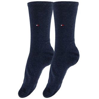 Tommy Hilfiger Strømper - 2-pak - Casual - Blåmeleret